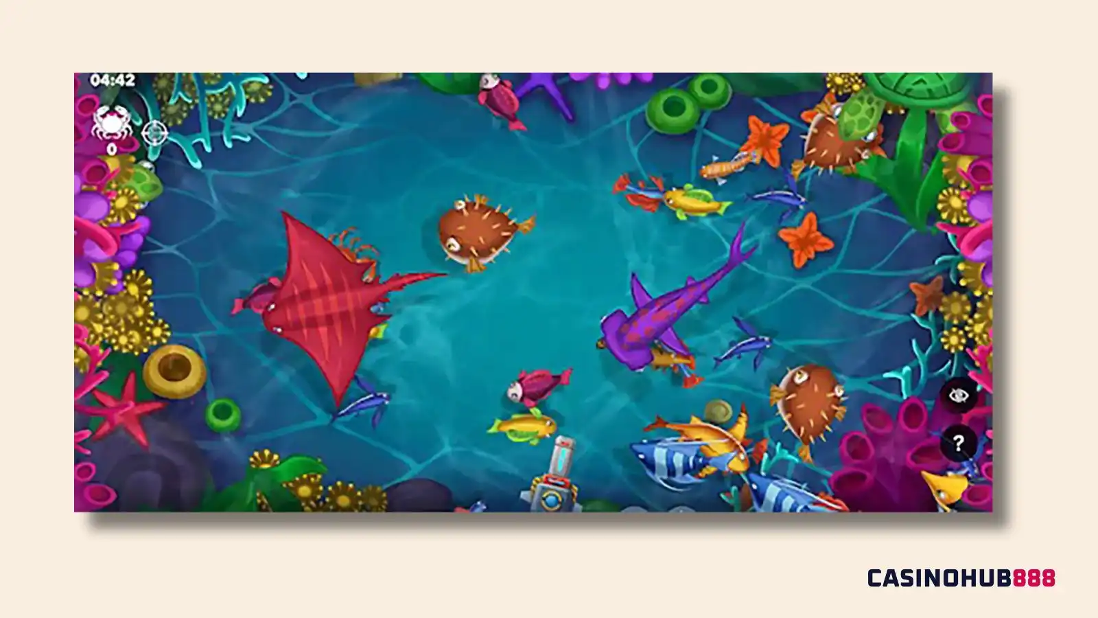 fish-hunter-game เกมยิงปลาในคาสิโนออนไลน์