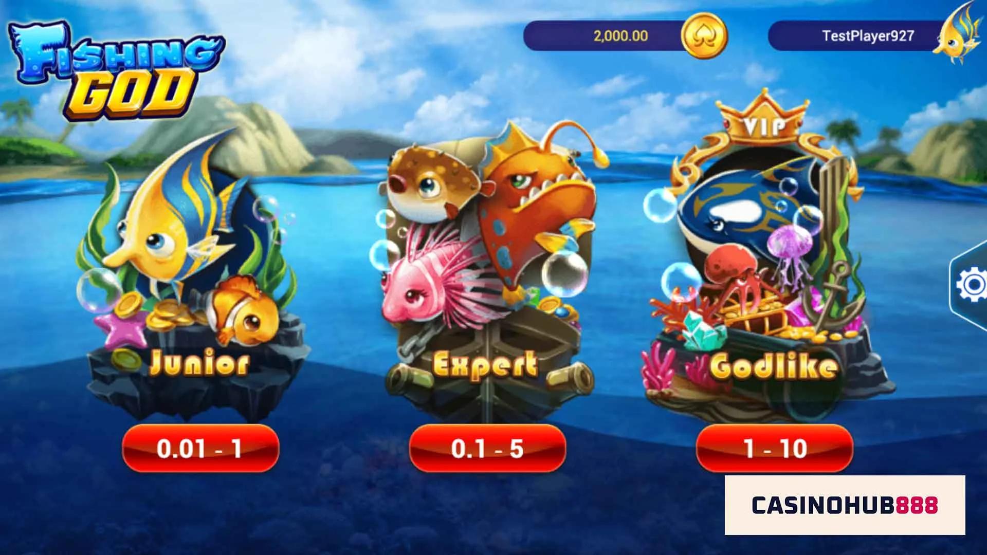 Fishing-God-(Spadegaming) เกมยิงปลาFishing God