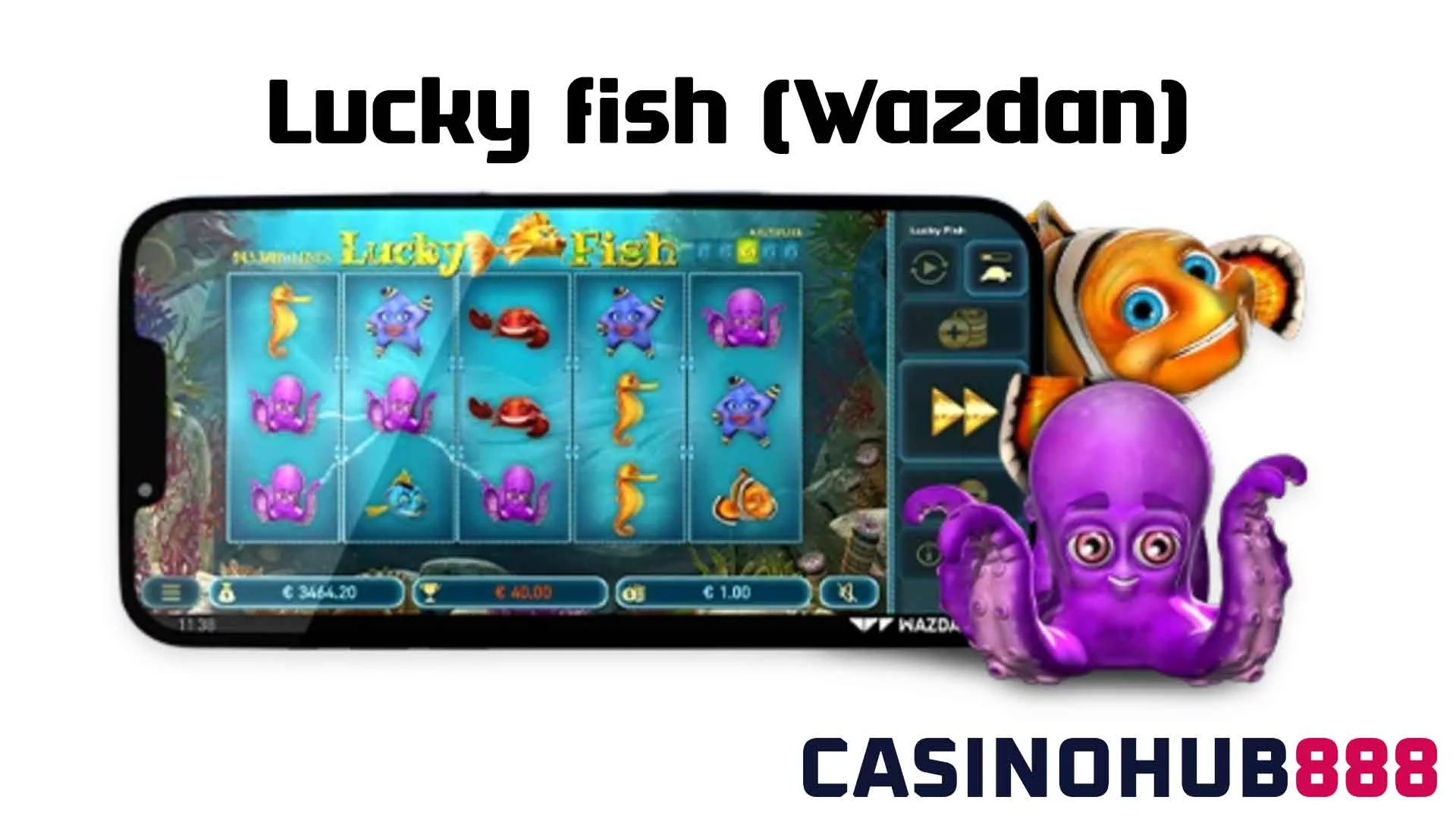 Lucky-fish-(Wazdan)- เกมตกปลาบนัสเยอะ